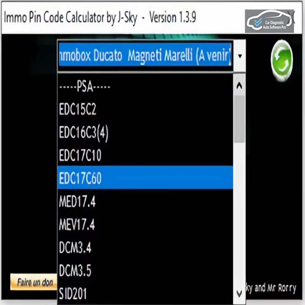 Electronics Repair Book - IMMO PIN CODE Calculator V1.3.9 Coding