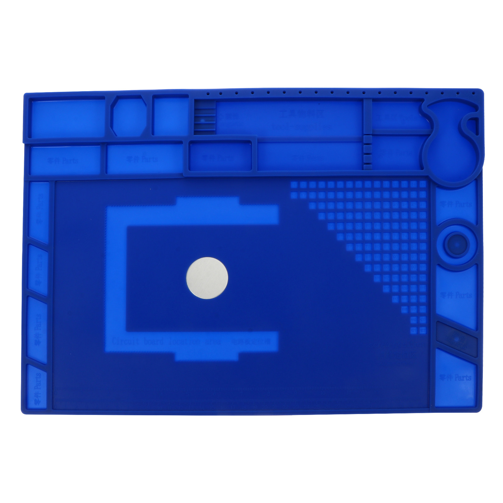 Electronic Repairing - Large Silicone Electronics Repair Mat Magnetic