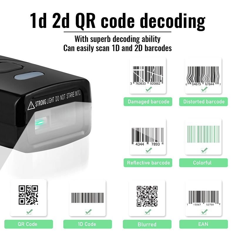 201H Portable Barcode Scanner  - Electronic Repairing recension och pris