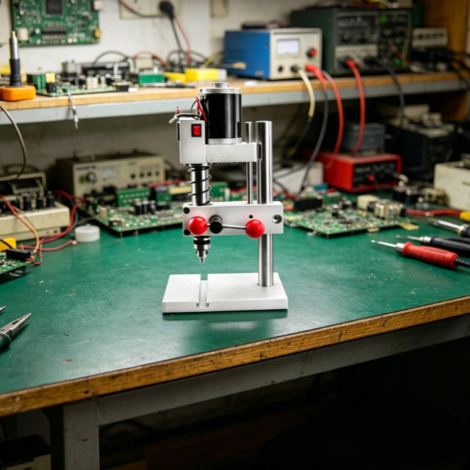 Small Tabletop Drill Press 0.4 - Electronic Repairing recension och pris