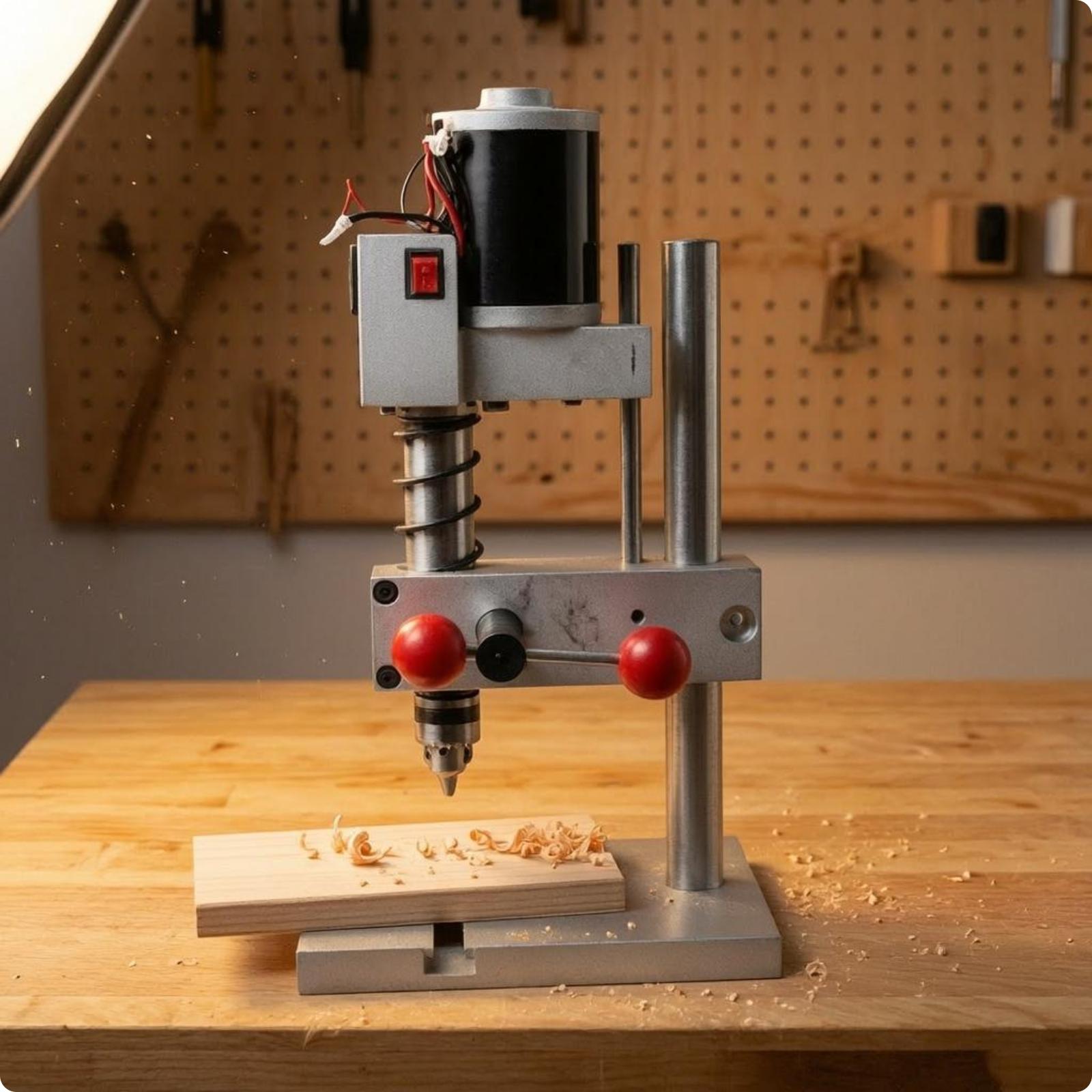 Small Tabletop Drill Press 0.4 - Electronic Repairing recension och pris
