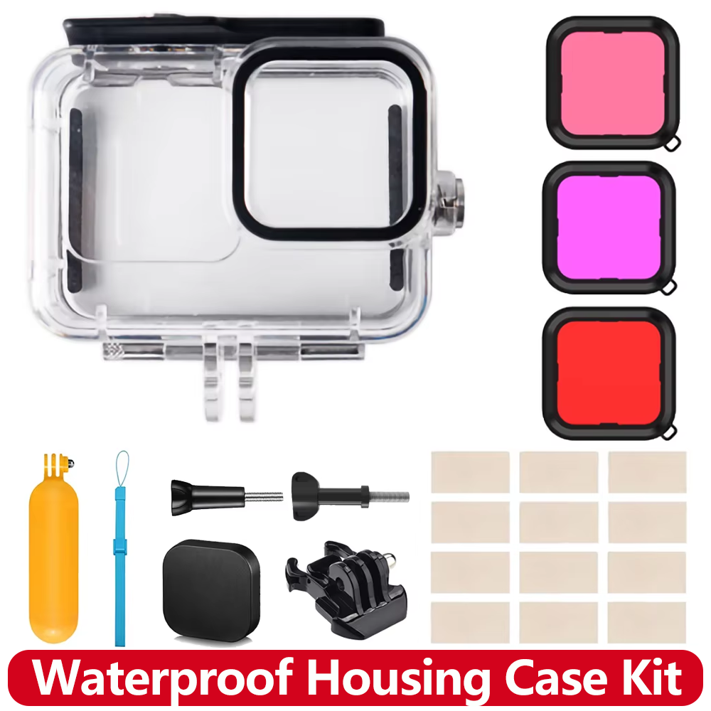 Waterproof Housing Case for Go - Gopro Action Camera Hero 12 Black recension och pris