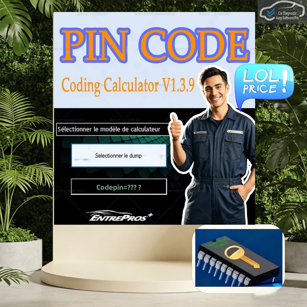 IMMO PIN CODE Calculator V1.3. - Electronics Repair Book recension och pris