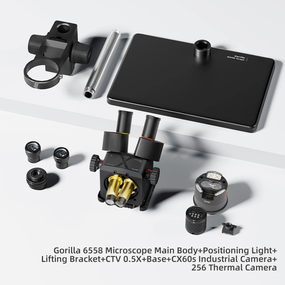 Qianli 6558 Gorilla Trinocular - Electronic Repairing recension och pris