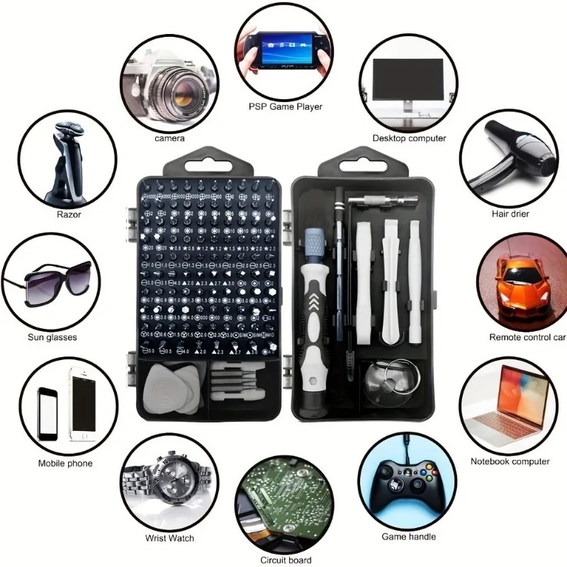 115 In 1 Precision Screwdriver - Electronics Repair Book recension och pris