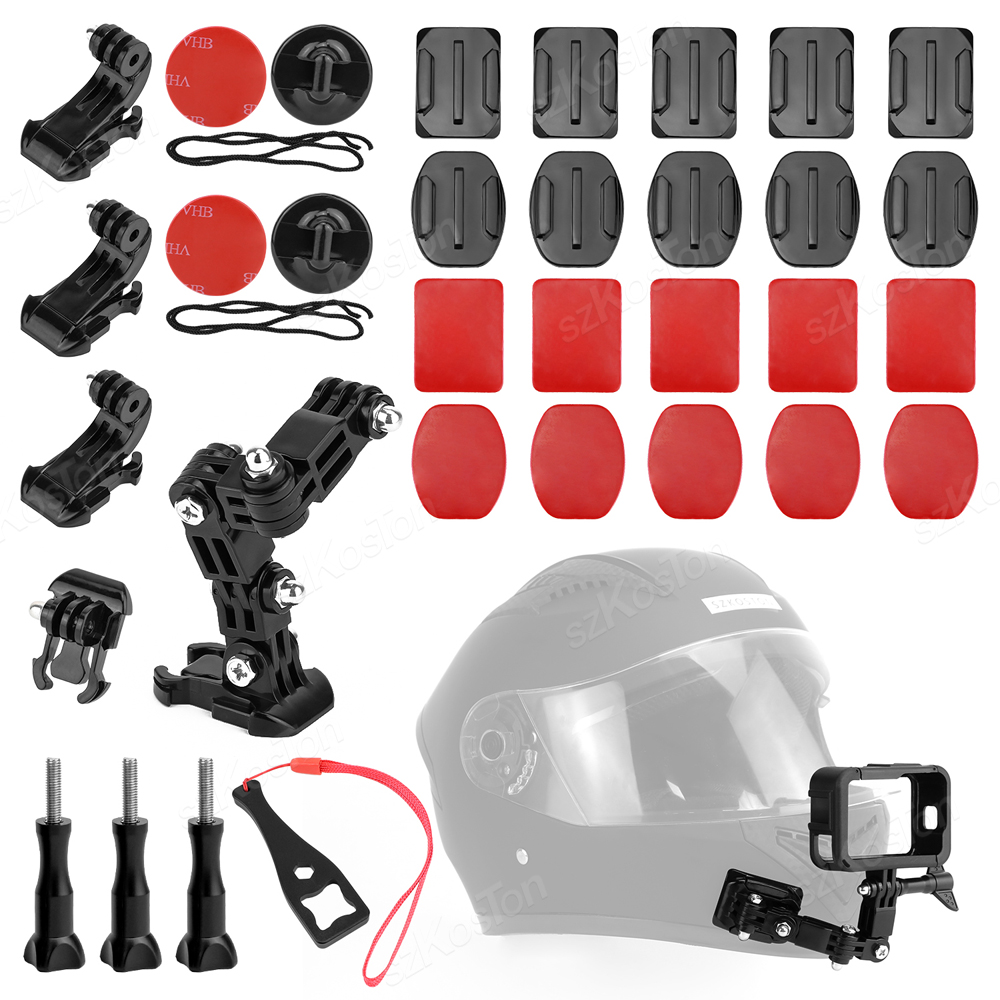 Motorcycle Helmet Chin Mount K - Gopro Action Camera Hero 12 Black recension och pris