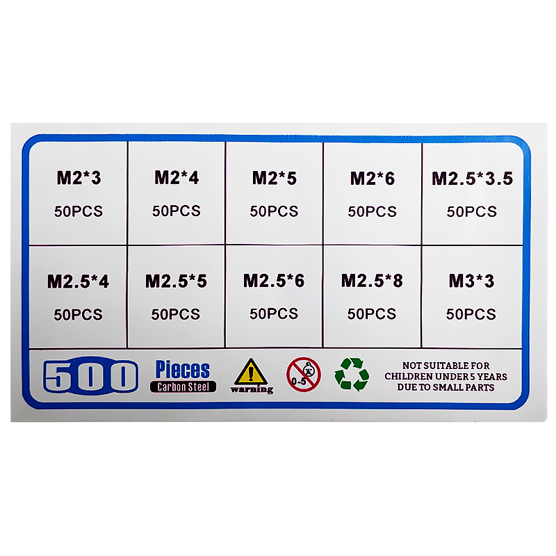500Pcs Boxed M2 M2.5 M3 Counte - Electronics Repair Book recension och pris
